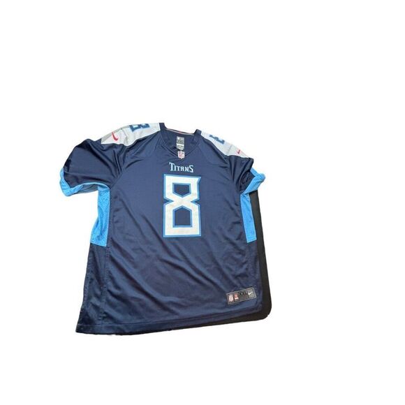 Nike Mariota NFL Titans Jersey #8 Navy Blue XXL - Picture 1 of 11